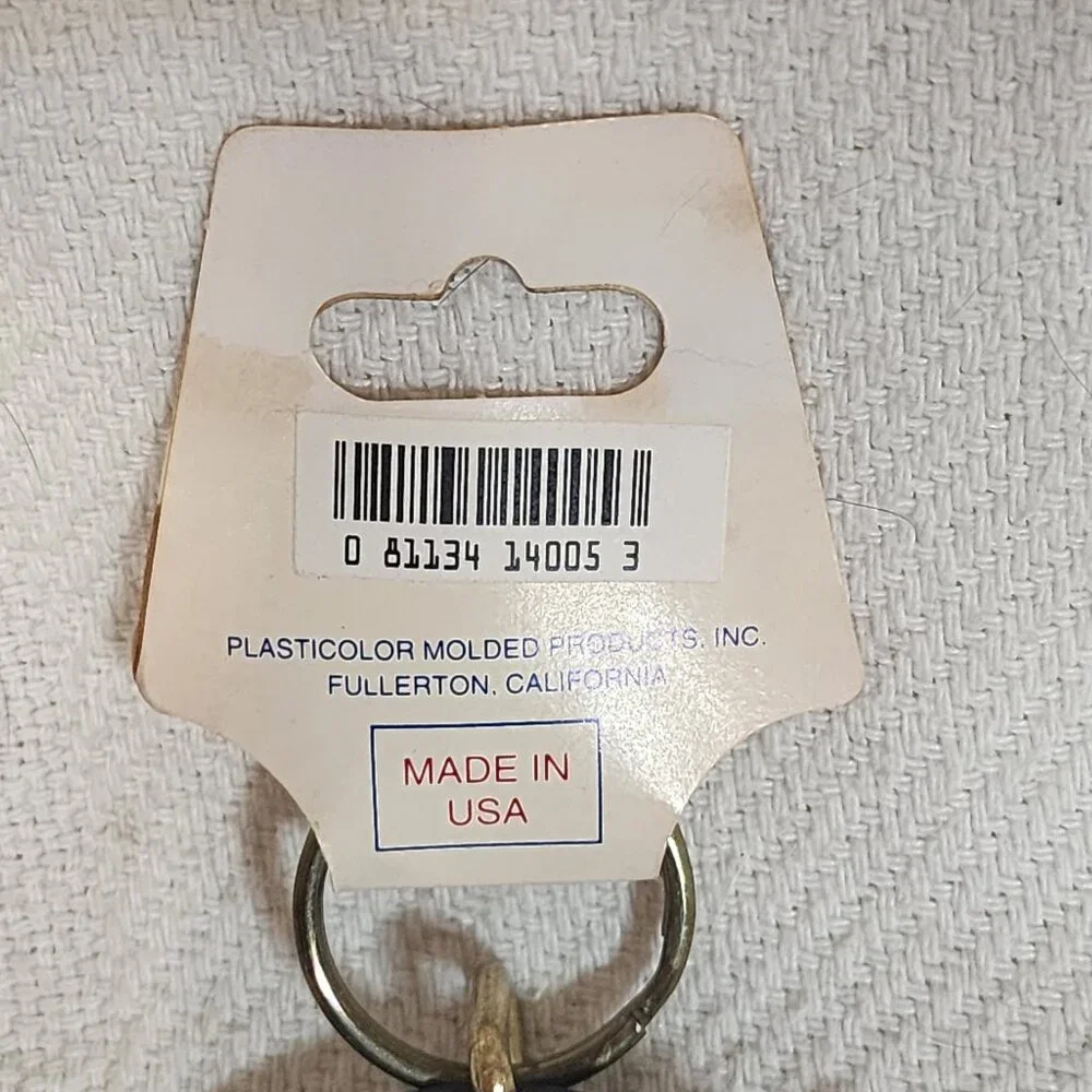 Looney Tunes PlastiColor Tasmanian Devil Warner Bros. 1995 Key Pals Keychain